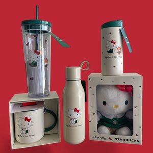 Starbucks Hello Kitty set of 5